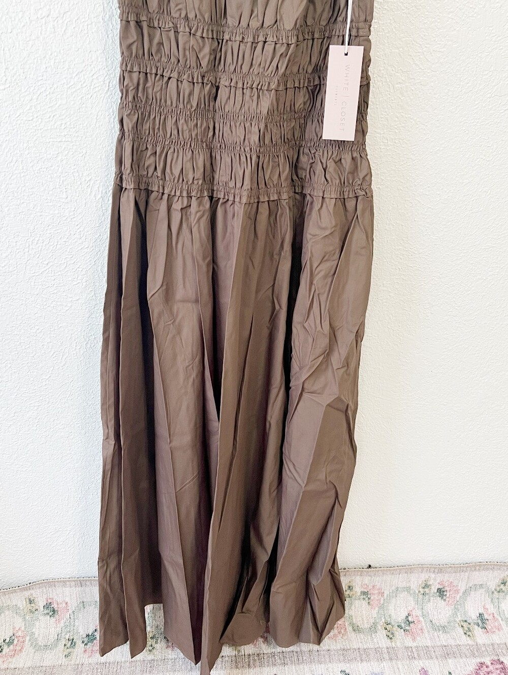 NWT White Closet Sleeveless Dropped Waist Maxi Dress Final Price No Offers - Picture 4 of 10